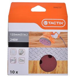 Blades Williams Limited Tactix Velcro Sanding Disc 240 5 10pk