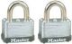 Master Padlock 22T 1-1/2i Laminated Steel 2pk