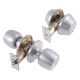 Malanga Double Cylinder Combo Lockset S/Steel