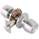 Malaga Bed/Bath Lock Stainless Steel