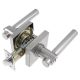 Girona Bed/Bath Lever Lock Zinc Alloy Square Face