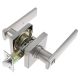 Lugo Bed/Bath Lever Lock Zinc Alloy Square Face