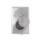 Biometric Single Cylinder Deadbolt Satin Nickel