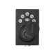 Biometric Single Cylinder Deadbolt Iron Black