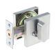 Lugo Single Cylinder Deadbolt Satin Nickle Square