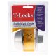 T-Lock Single Cylinder Deadbolt Lock S/Steel