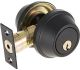 Double Cylinder Deadbolt Lock Black