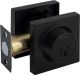 Square/European Double Cylinder Deadbolt Black