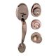 Oviedo Handleset Double Cylinder Antique Copper