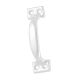 Toledo Door Pull 3i White w/Screws