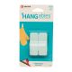 Hangables Small Removeable Plastic Aqua Hooks 2pk