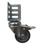 Castor 2i Swivel Angle w/Brake Polyurethane Wheel