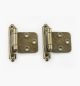 Self Closing Semi Concealed Hinge Antique Brass