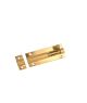 Barrel Bolt Brass 2-1/2i