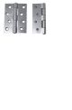 Zinc Butt Hinge 1-1/2i