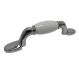 Handle Chrome/Ceramic 412C-1-V