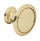 Modern Bright Brass Knob