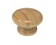 Plain Wood Knob 30mm (D) x 25mm (H) LF-W01