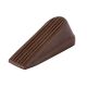 Plastic Door Wedge 4i x 1-1/4i Brown