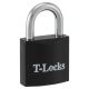 T-Lock Steel Padlock 25mm