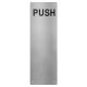 Toledo Door Push Plate Stainless Steel