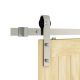 Toledo Barn Door Kit Side Mount Satin Nickel