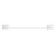 Single Towel Bar White 18i