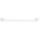 Twin Towel Bar White 18i