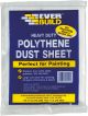 POLYTHENE DUST SHEET 12 X 9