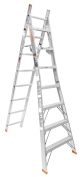 Combination Ladder Aluminum 11ft / 13 Step