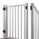 TREX ADJUSTABLE GATE W/SQ.BALLUSTERS WHITE 48