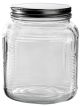 Cracker Glass Jar 2qt with Lid