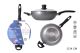 Celeste Induction Saute Wok 9-1/2i w/Lid Non-Stick