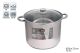 Eclat Induction Sauce Pan 13L Polish S/S w/Lid