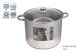 Eclat Induction Sauce Pan 16L Polish S/S w/Lid