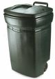 Roughneck 45Gal Evergreen Trash Can w/Wheels