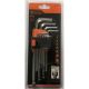 Tactix Hex Key 9pc Set Metric Ball Pein