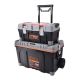 Tactix 2-In-1 Rolling Tool Box Set