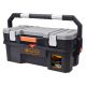 Tactix Tool Box 2-in-1 Plastic 24Wx12-3/4Dx11-1/4H