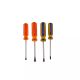 Tactix Crystal/Acrylic Handle Screwdriver 4pc Set