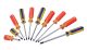 Tactix Crystal/Acrylic Handle Screwdriver 10pc Set