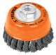 Truper Fine Twist Cup Brush 3i x 5/8i