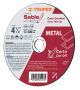 Truper 4-1/2 Metal Cutting Disc Extra Thin