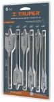 Truper Spade Bit 6pc Set