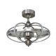 Ceiling Fan 26i Alasia Brushed Nickel w/Led Lights