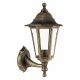 Outdoor Antique Wall Lantern A/Brass 1lt 60W Max