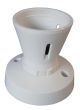 BATTEN HOLDER BAYONET STRAIGHT WHITE