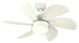 CEILING FAN TURBO SWIRL WHITE 30