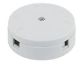 Round Junction Box 5amp White