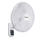 Wall Fan White 16i with Remote Control